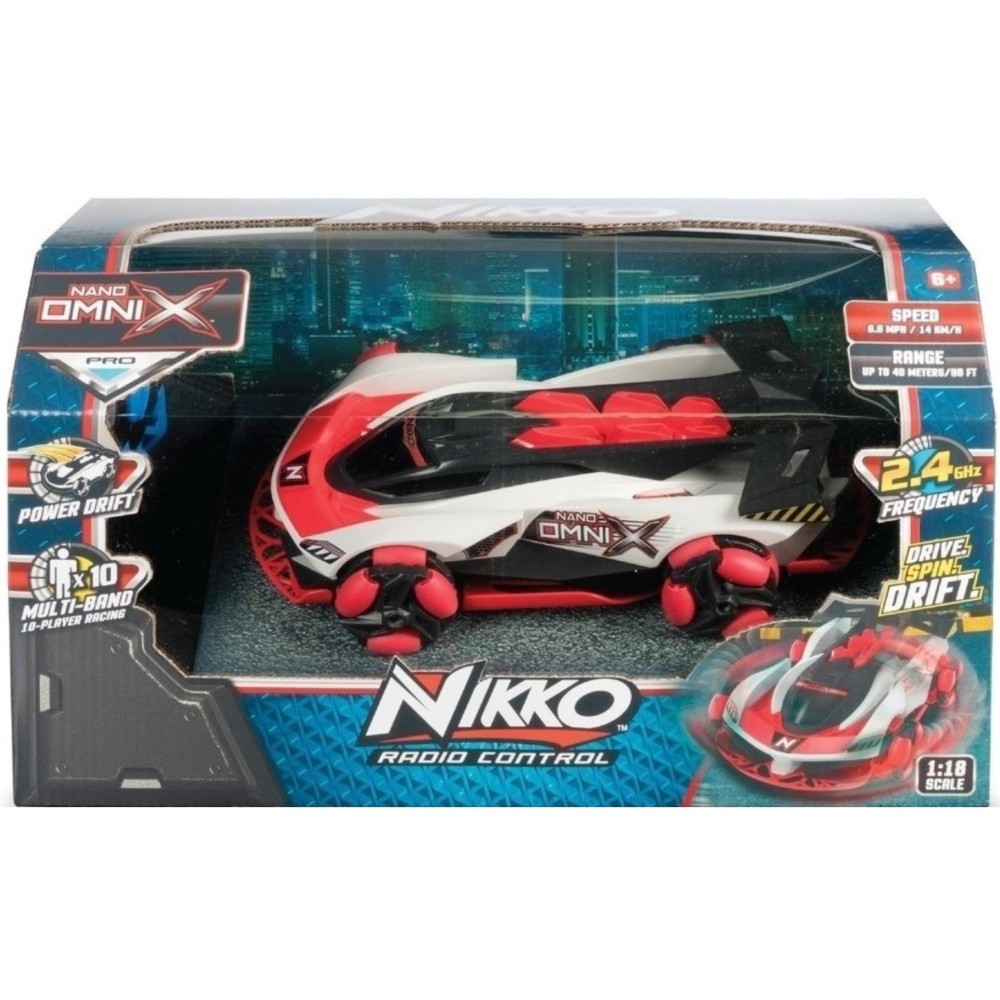 R/C Nikko nano omni X: galactic red