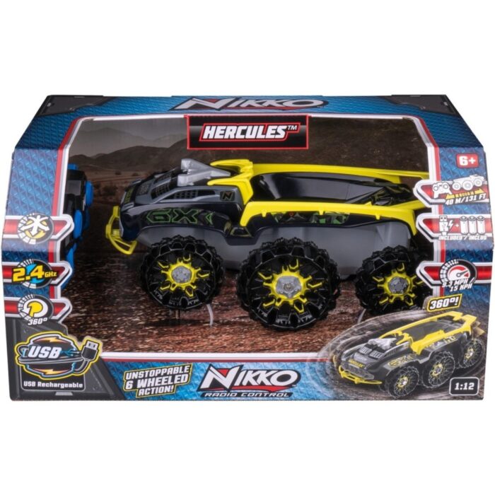 R/C Nikko hercules: yellow/grey