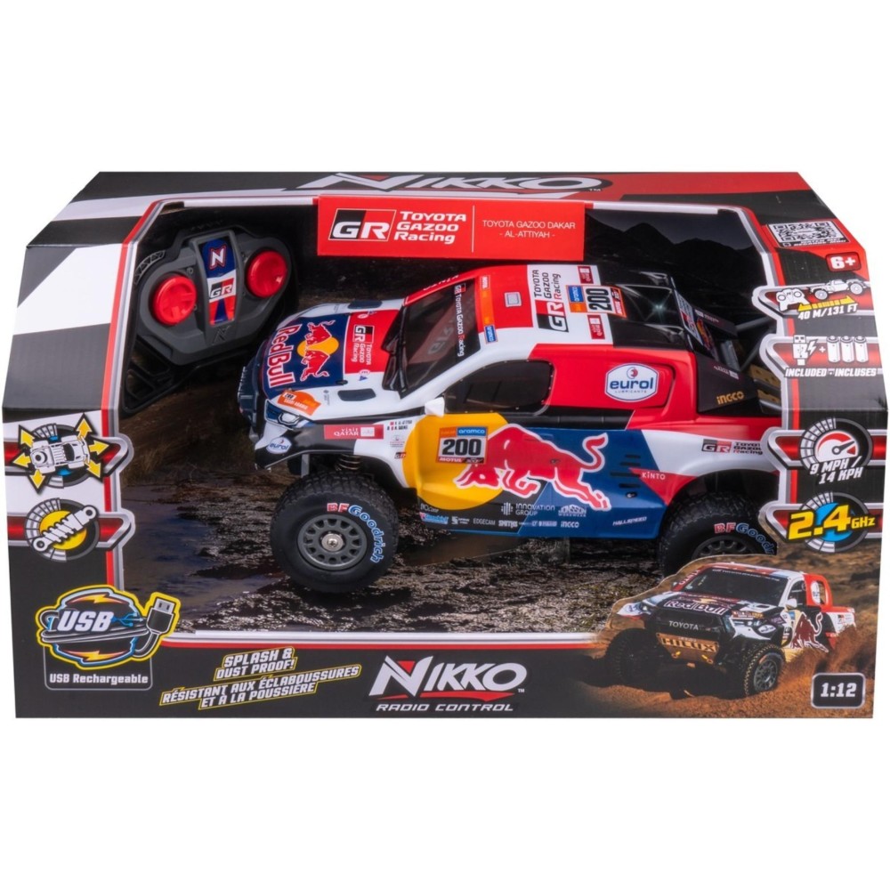 R/C Nikko pro 1:12 Toyota Gazoo racing Al-Attiyah