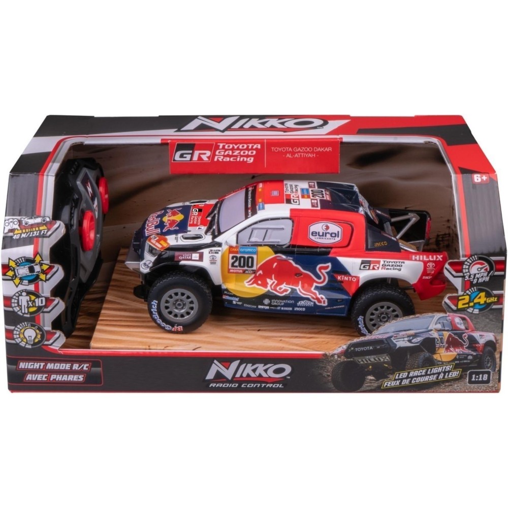 R/C Nikko dakar 1:18 Toyota Gazoo racing Al-Attiya