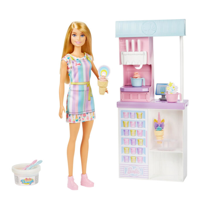 Barbie Ice Cream Shopkeeper speelset - Afbeelding 2