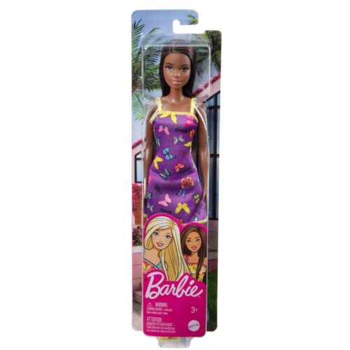 Barbie staterspop met vlinder jurk