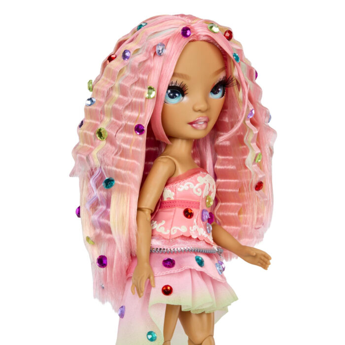 Rainbow High Be Dazzling Fashion Dolls Adeline  Rose (Pink) - Afbeelding 6