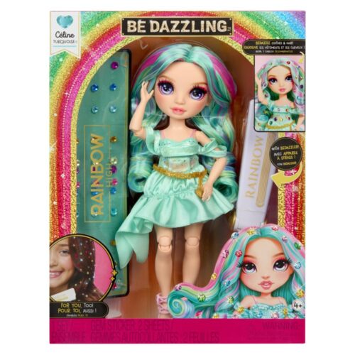 Rainbow High Be Dazzling Fashion Dolls Celine  Turquoise (Teal)