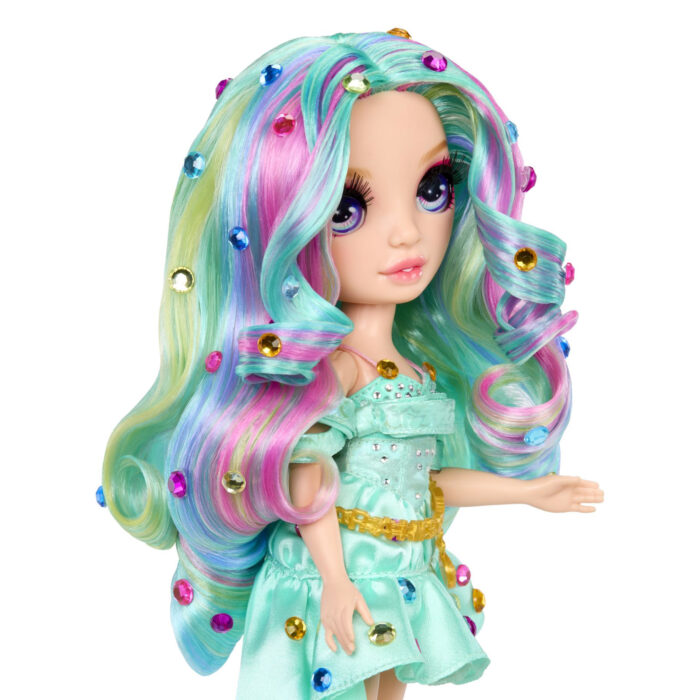 Rainbow High Be Dazzling Fashion Dolls Celine  Turquoise (Teal) - Afbeelding 6