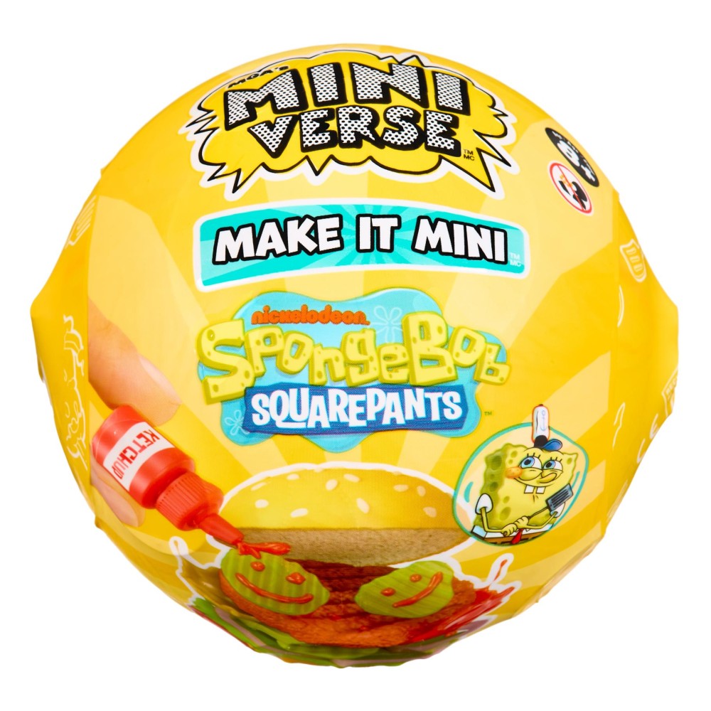 Miniverse  Make It Mini Licensed Sponge Bob