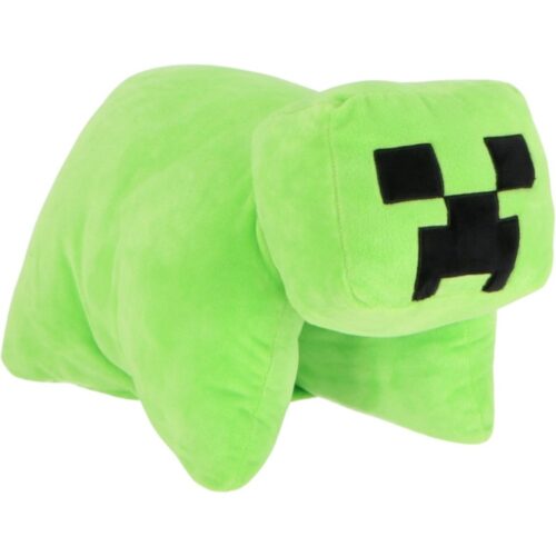 Minecraft creeper 2in1 knuffelkussen 45x28cm