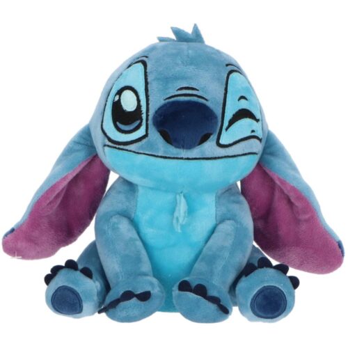 Lilo & Stitch pluche spaarpot knipoog Stitch 20cm