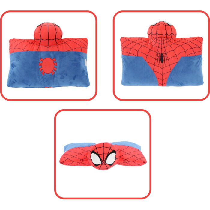 Spiderman 2in1 knuffelkussen 45x28cm - Afbeelding 2