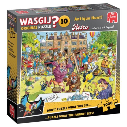 Puzzel Wasgij Retro Original 10  Antiekjacht 1000