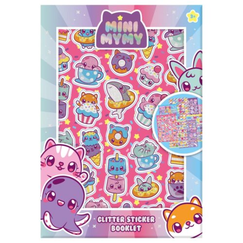 Mini mymy glitter stickerboekje A5