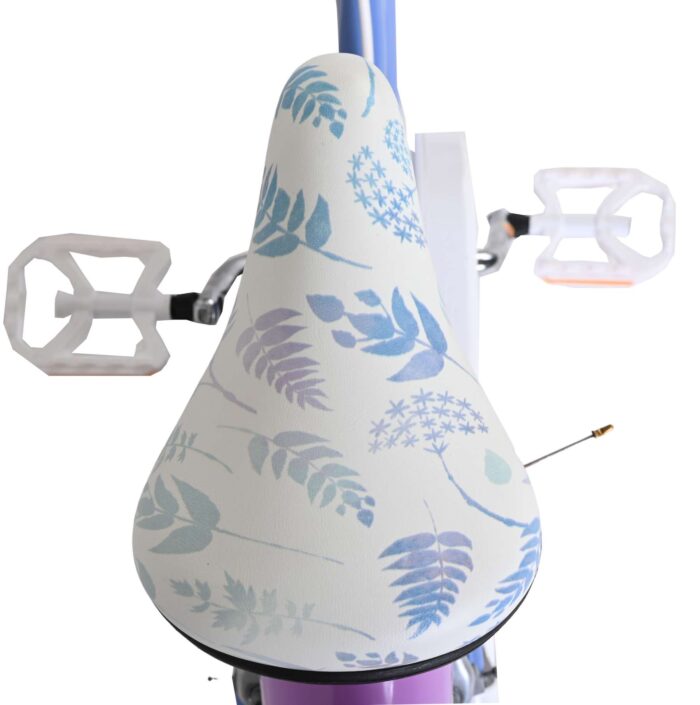 Disney Frozen 2 Kinderfiets - Meisjes - 16 inch - Blauw/Paars - Twee handremmen - Afbeelding 4