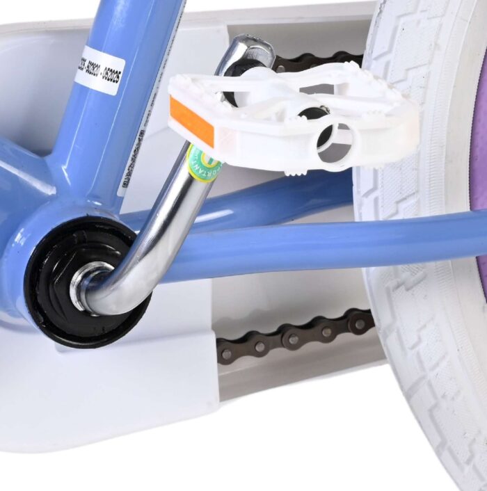 Disney Frozen 2 Kinderfiets - Meisjes - 16 inch - Blauw/Paars - Twee handremmen - Afbeelding 9