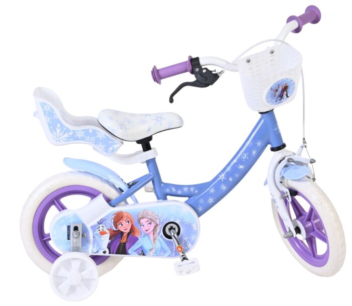 Disney Frozen Kinderfiets - Meisjes - Mag Wheels - 12 inch - Blauw - Afbeelding 10