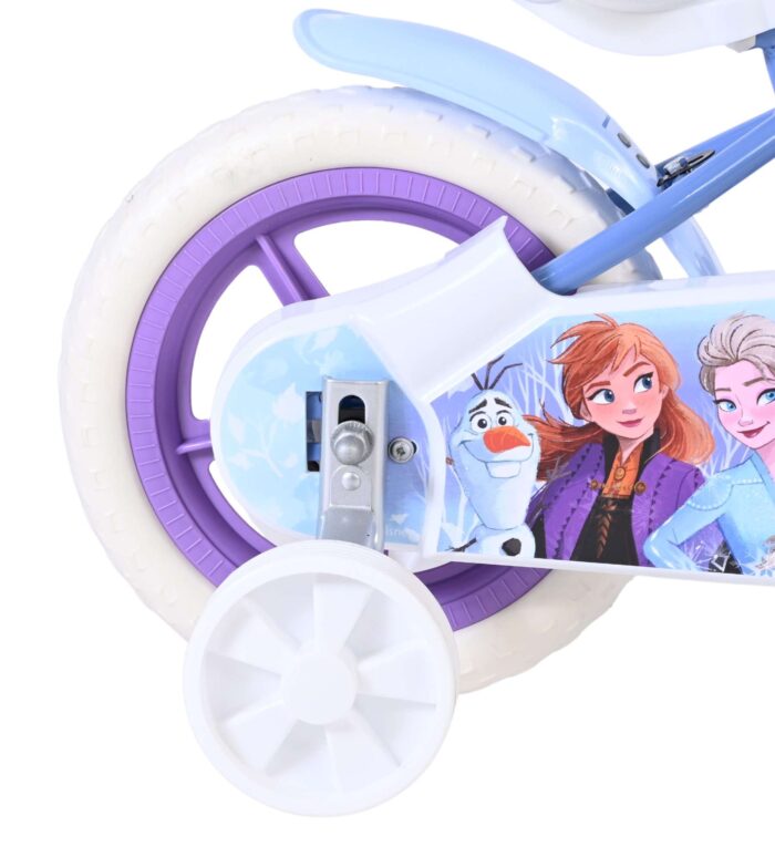 Disney Frozen Kinderfiets - Meisjes - Mag Wheels - 12 inch - Blauw - Afbeelding 2