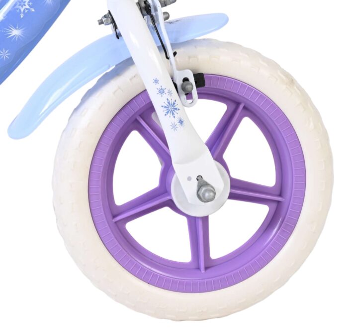 Disney Frozen Kinderfiets - Meisjes - Mag Wheels - 12 inch - Blauw - Afbeelding 3