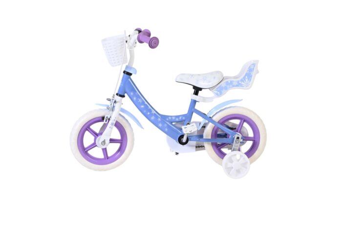 Disney Frozen Kinderfiets - Meisjes - Mag Wheels - 12 inch - Blauw - Afbeelding 7