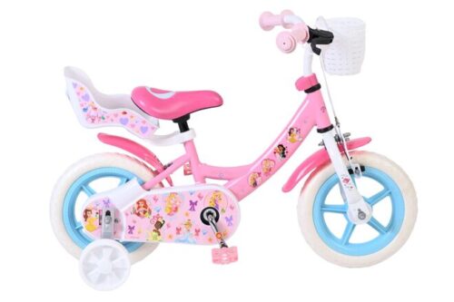 Disney Princess  Kinderfiets - Meisjes - Mag Wheels - 12 inch - Roze