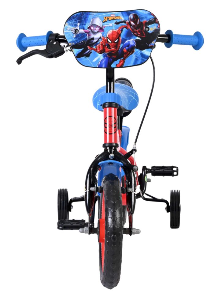 Spider-Man Kinderfiets - Jongens - Mag Wheels - 12 inch - Rood - Afbeelding 6