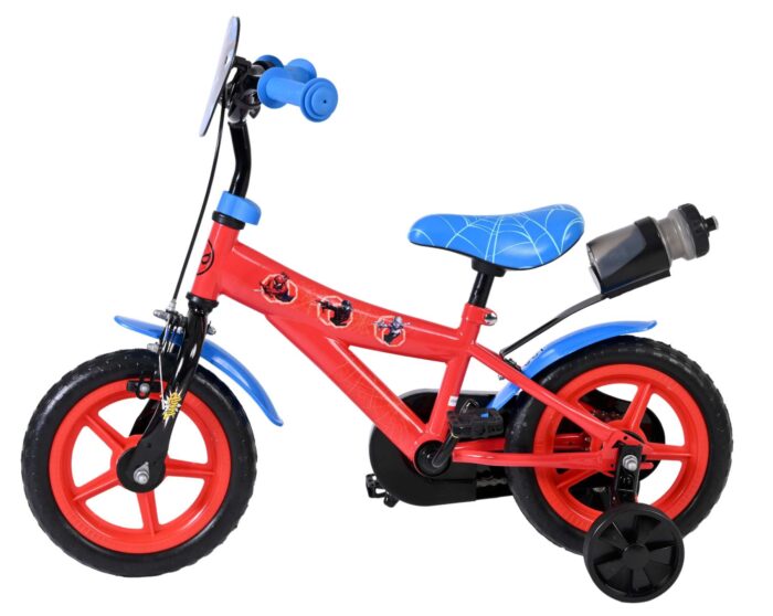 Spider-Man Kinderfiets - Jongens - Mag Wheels - 12 inch - Rood - Afbeelding 7