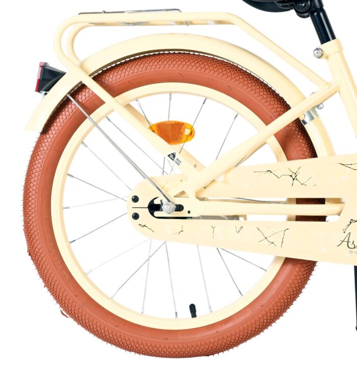 Volare Ashley Kinderfiets - Meisjes - 18 inch - Creme - Afbeelding 2