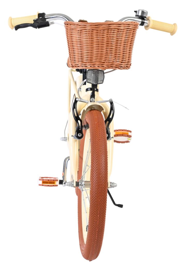 Volare Ashley Kinderfiets - Meisjes - 18 inch - Creme - Afbeelding 6