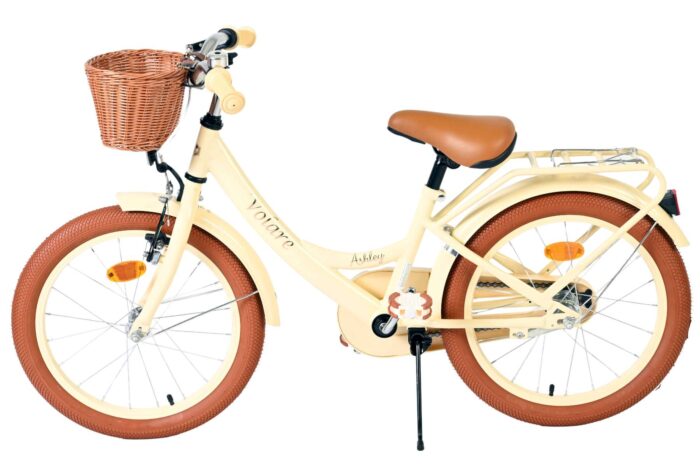 Volare Ashley Kinderfiets - Meisjes - 18 inch - Creme - Afbeelding 7