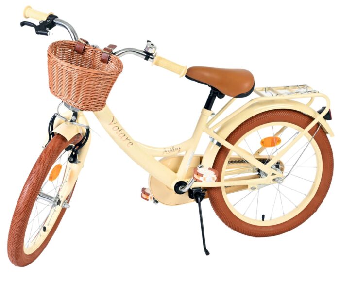 Volare Ashley Kinderfiets - Meisjes - 18 inch - Creme - Afbeelding 8