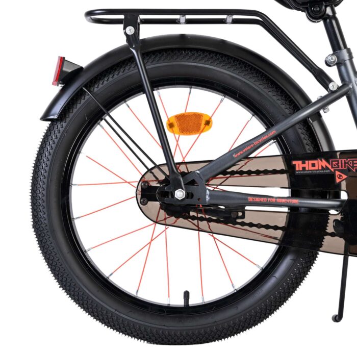 Volare Thombike Kinderfiets - Jongens - 18 inch - Oranje Grijs - Afbeelding 2