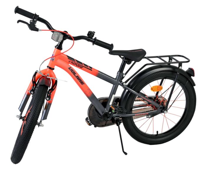 Volare Thombike Kinderfiets - Jongens - 18 inch - Oranje Grijs - Afbeelding 8