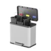 Hailo Öko Trio Plus Pedaalemmer 3X9L Rvs