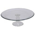 Royal Leerdam Taart plateau Glas Op Voet 33 cm x 12.2 cm