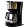 Inventum Koffiezetter 1.25l zwart/rvs 10 kopjes