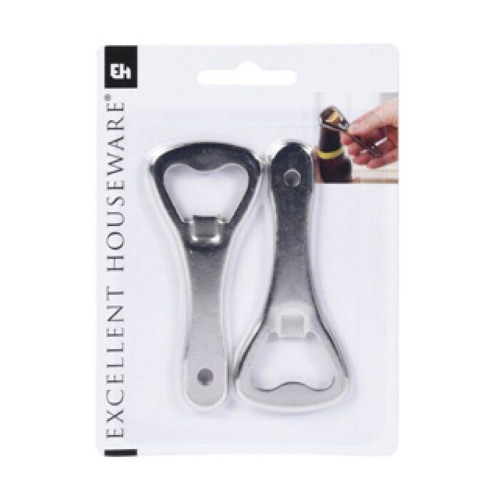 Excellent Houseware flessenopener 2 stuks - Afbeelding 2