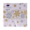 Duni servetten Snow White 33x33 cm