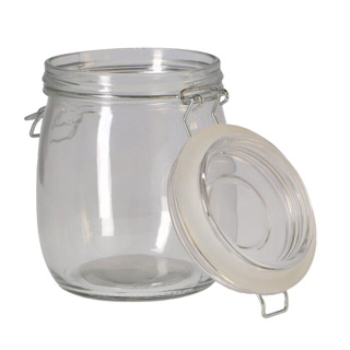Excellent Houseware voorraadpot met deksel 0,75 l - Afbeelding 4