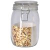 Excellent Houseware voorraadpot met deksel 1 l