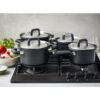 BK Flow Cool Black RVS pannenset 4-delig