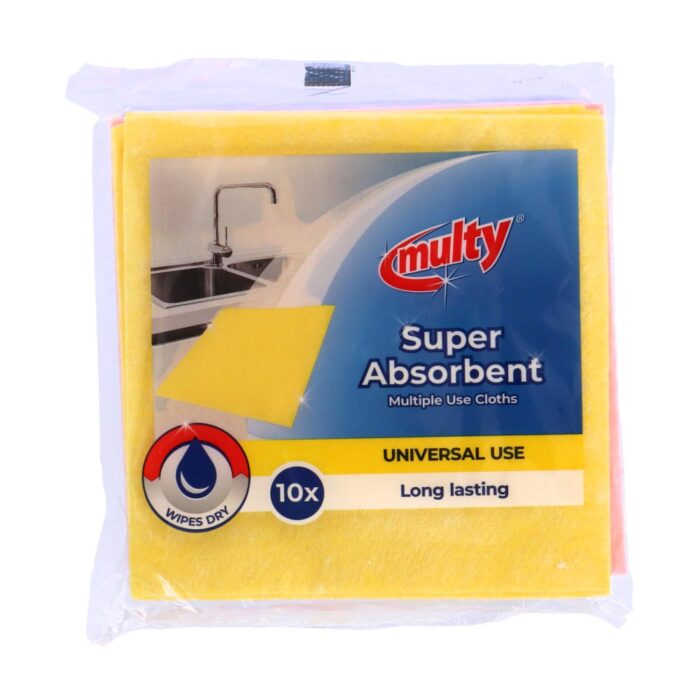 Multy meerdingendoekje viscose 10 stuks