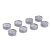 Kerst Theelicht 8 stuks zilver