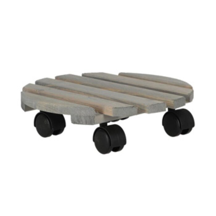 Trolley Grijs Rond Outdoor - Afbeelding 3