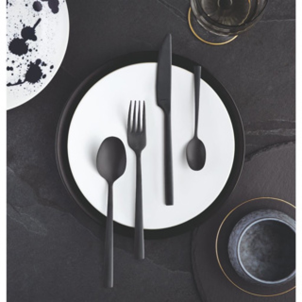 Amefa Manille vintage bestekset 16-delig zwart - Afbeelding 3