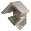 Esschert Design pindakaashuis oud hout