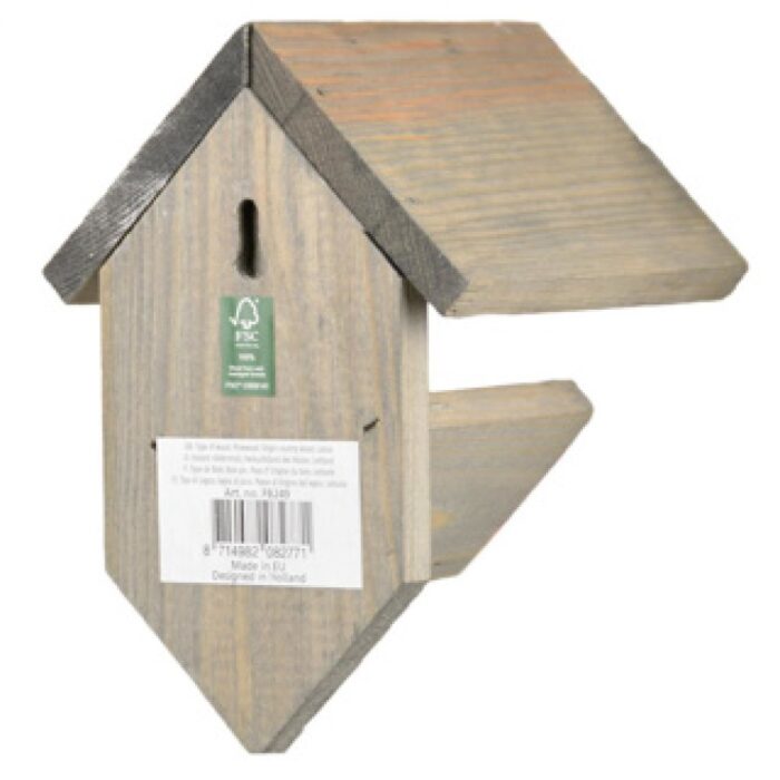 Esschert Design pindakaashuis oud hout - Afbeelding 3