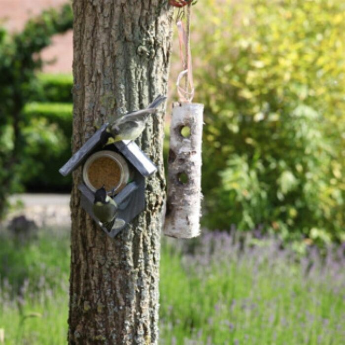 Esschert Design pindakaashuis oud hout - Afbeelding 4