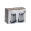 Excellent Houseware peper en zout set zilver