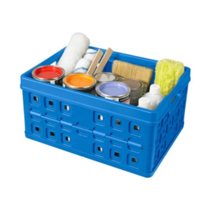 Sunware Square Vouwkrat 46L Blauw - Afbeelding 3