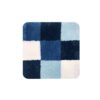 Dutch House Brest bidetmat 60 x 60 cm blauw