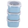 Sigma Lunchbakjes set van 3 Blauw
