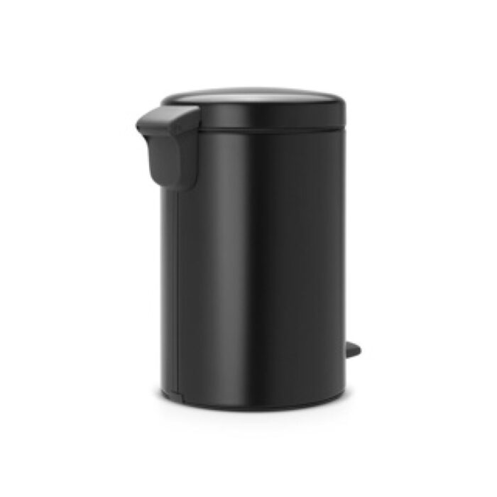 Brabantia pedaalemmer Newicon 12L mat zwart - Afbeelding 2
